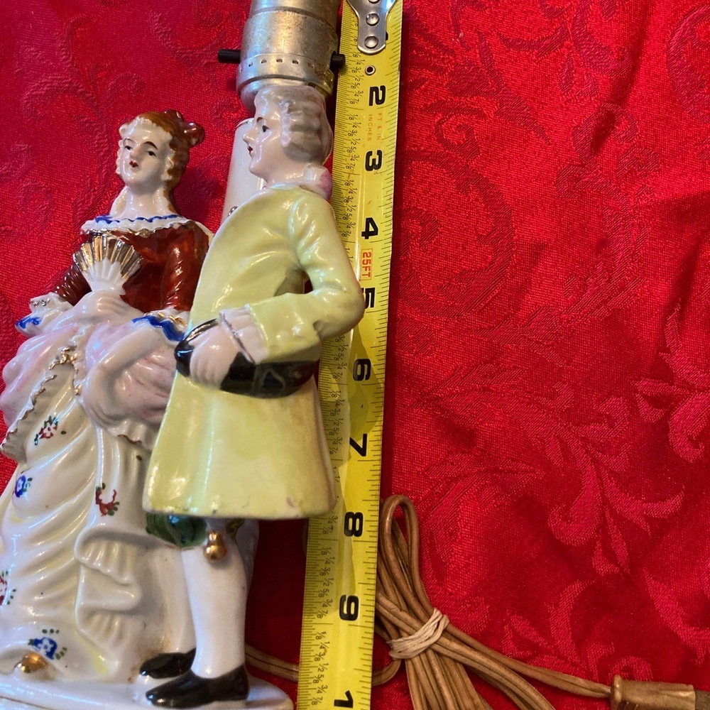 Vintage King Louie and Antonette Lamp - Picture 15 of 16